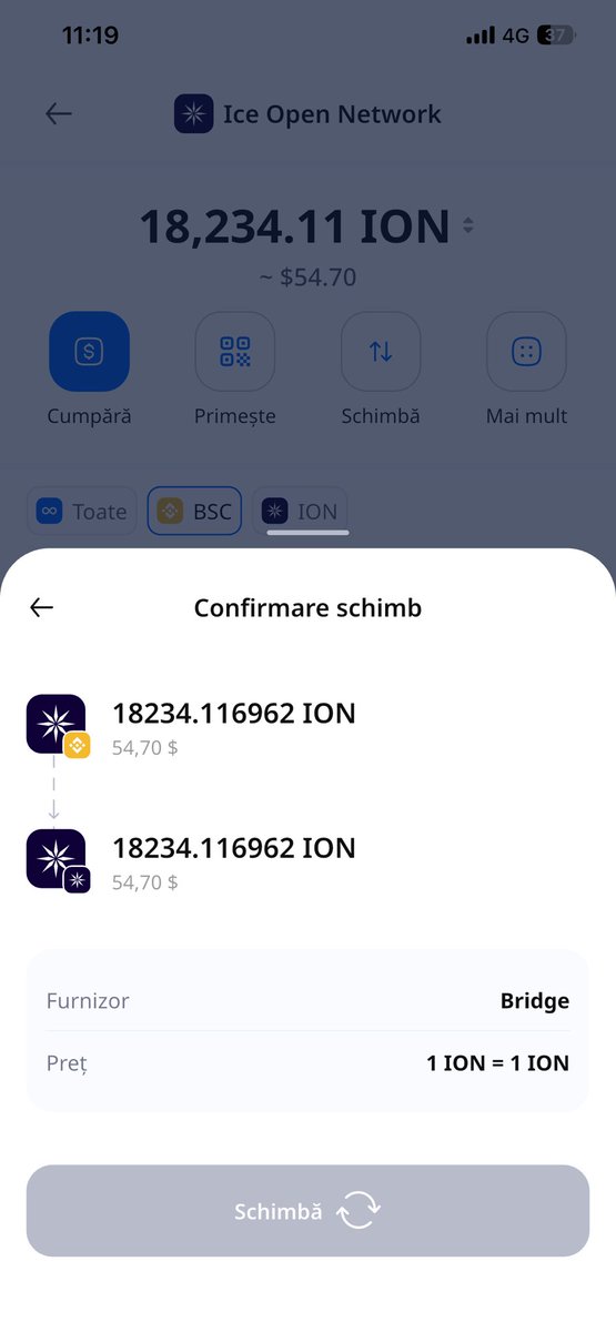 Andrei71H's tweet photo. @PresinoMedia1 Hello! Why can't I switch from the BSC network to ION? https://t.co/4Gg4IXrJIe