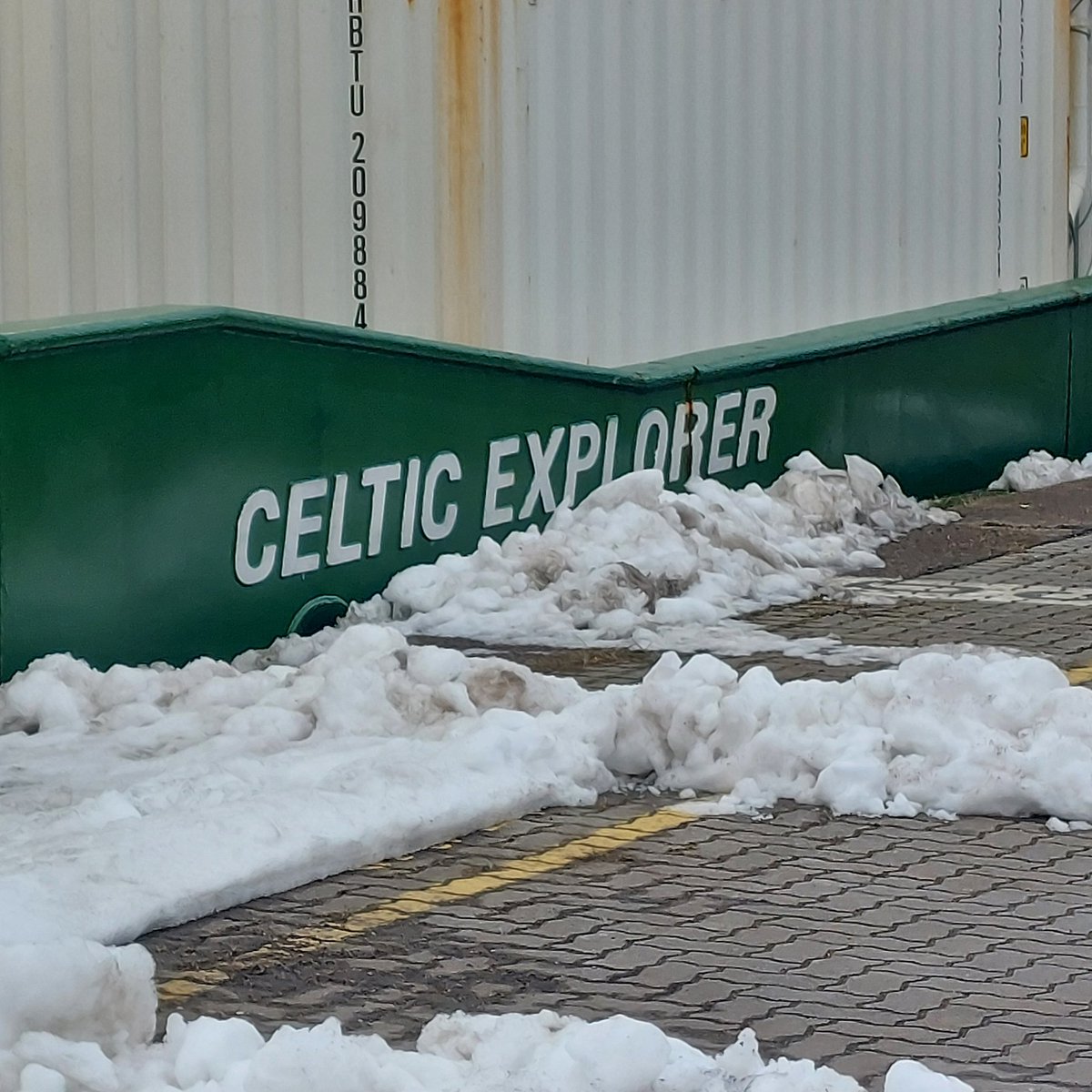 Alongside in Cuxhaven