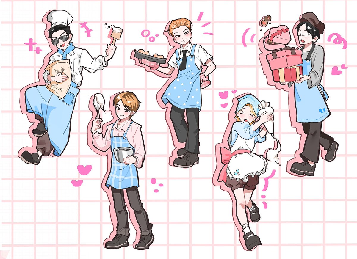 발렌타인데이에도 모여라 얘들아 ‧˚₊❤︎