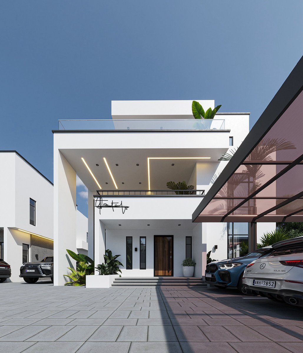 A six bedroom duplex design.