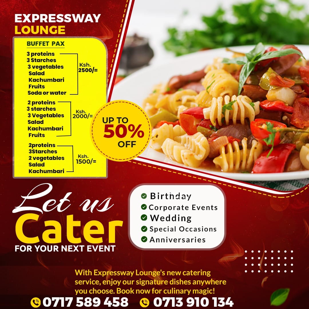 Jonteeh__'s tweet image. Planning a birthday corporate event wedding or special occasion? @XpresswayLounge has you sorted with fresh buffet packages full of flavour from proteins to sides and salads. Enjoy up to 50 percent off and let us handle the food as you enjoy the moment
