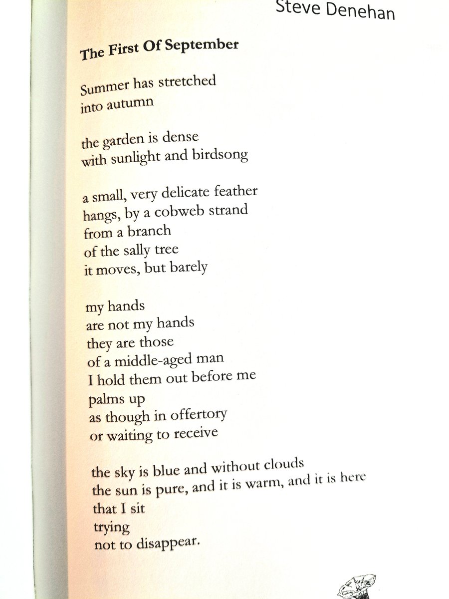 SteverinoD's tweet photo. This poem appeared in the 2023 Bindweed Anthology. It's a poem I had forgotten about until I went to select one for today. I barely remember writing it but it feels just as applicable today.

Thanks for reading. :) https://t.co/BgGUvqfjhd