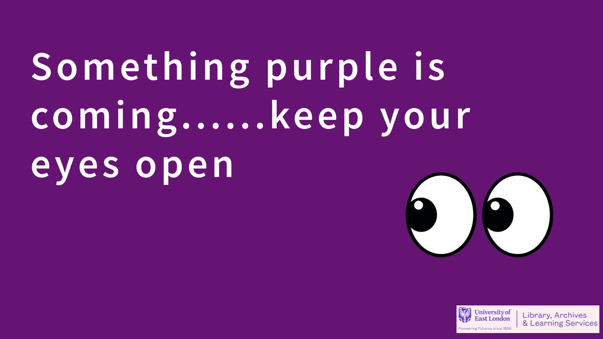 UEL Library tweet media