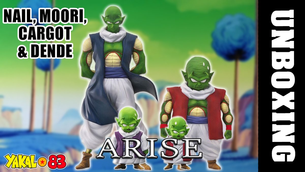 Llegan los Namekianos: Nail, Moori, Cargot y Dende de Dragon Ball Arise  🇯🇵
¡Figuras basadas en los habitantes del Planeta Namek de la icónica saga de Frieza!💀
Se agradecen Likes / Shares &amp; Look 🫂
↪️ VÍDEO EN ENLACE ↩️
⚠️ youtu.be/kV4zrPJYptI⚠️