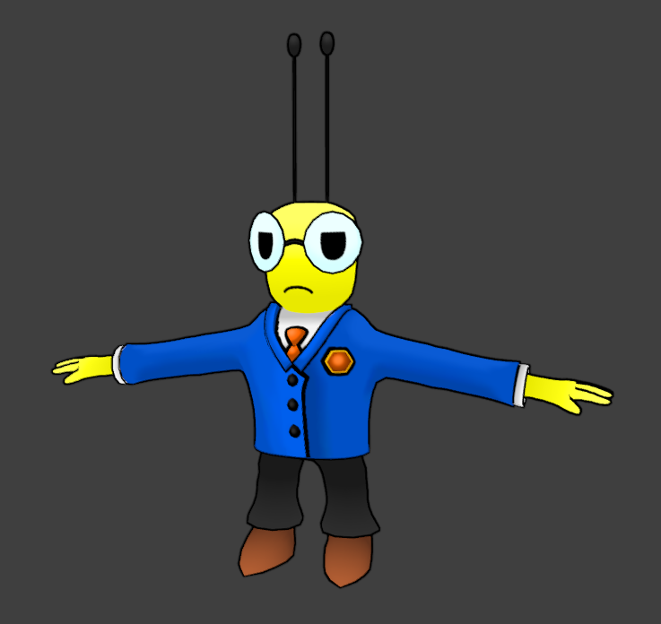 AspynRaven's tweet photo. What if there was a character that became low poly when angry #RobloxDev https://t.co/Yu3OWf6pIN