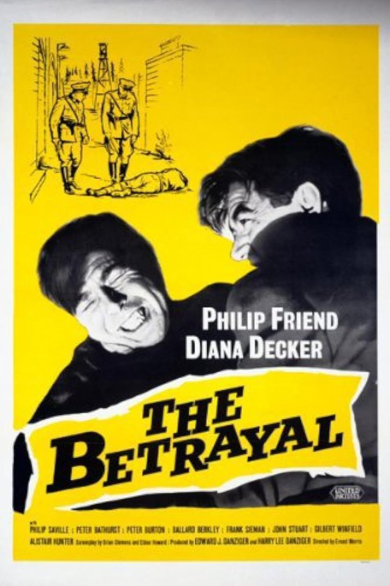 TalkingPicsTV's tweet photo. Directed by #ErnestMorris from the #Danziger library.
Premiere: THE BETRAYAL (1957) 11:30am starring #PhilipFriend #DianaDecker drama #TPTVsubtitles https://t.co/DktRGb9Oi6