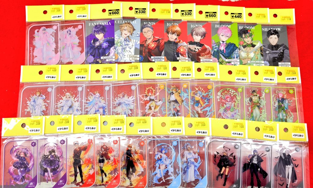 入荷情報】 にじさんじ ◇8th Anniversary メタルカード クリアカード