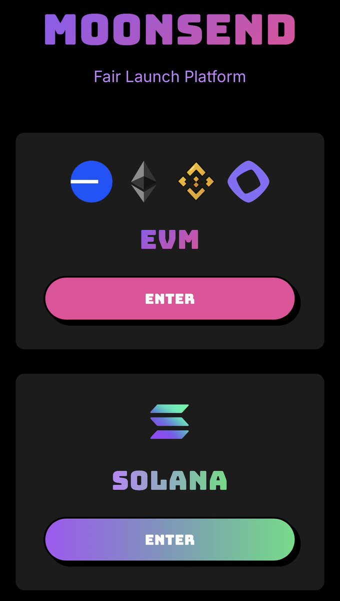 Moonsend.fun tweet media