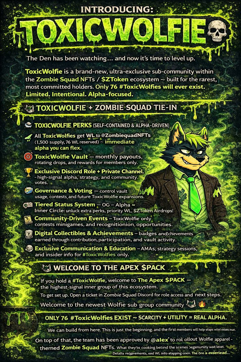 GM #Crofam 🌞
$ZToken is holding strong -
and we’re building through the noise.

We’re graduating into the next phase very soon. 🔜

One of the key moves for us is the
$ZToken ↔ $PACK pairing.

Why this pairing matters 👇

🤝 stronger shared liquidity
📈 better trading flow for