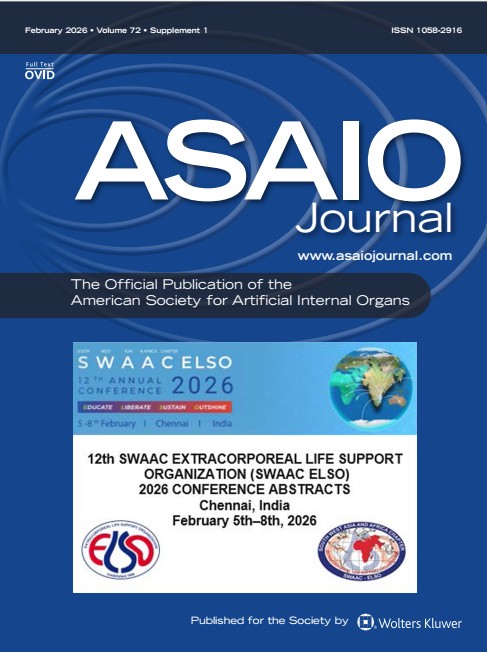 asaiojournal's tweet photo. 12th SWAAC Extracorporeal Life Support Organization (SWAACELSO) 2026 Conference Abstracts
https://t.co/ErEzz29DIH
#ASAIO
#ELSO https://t.co/qDhLJQfAqx