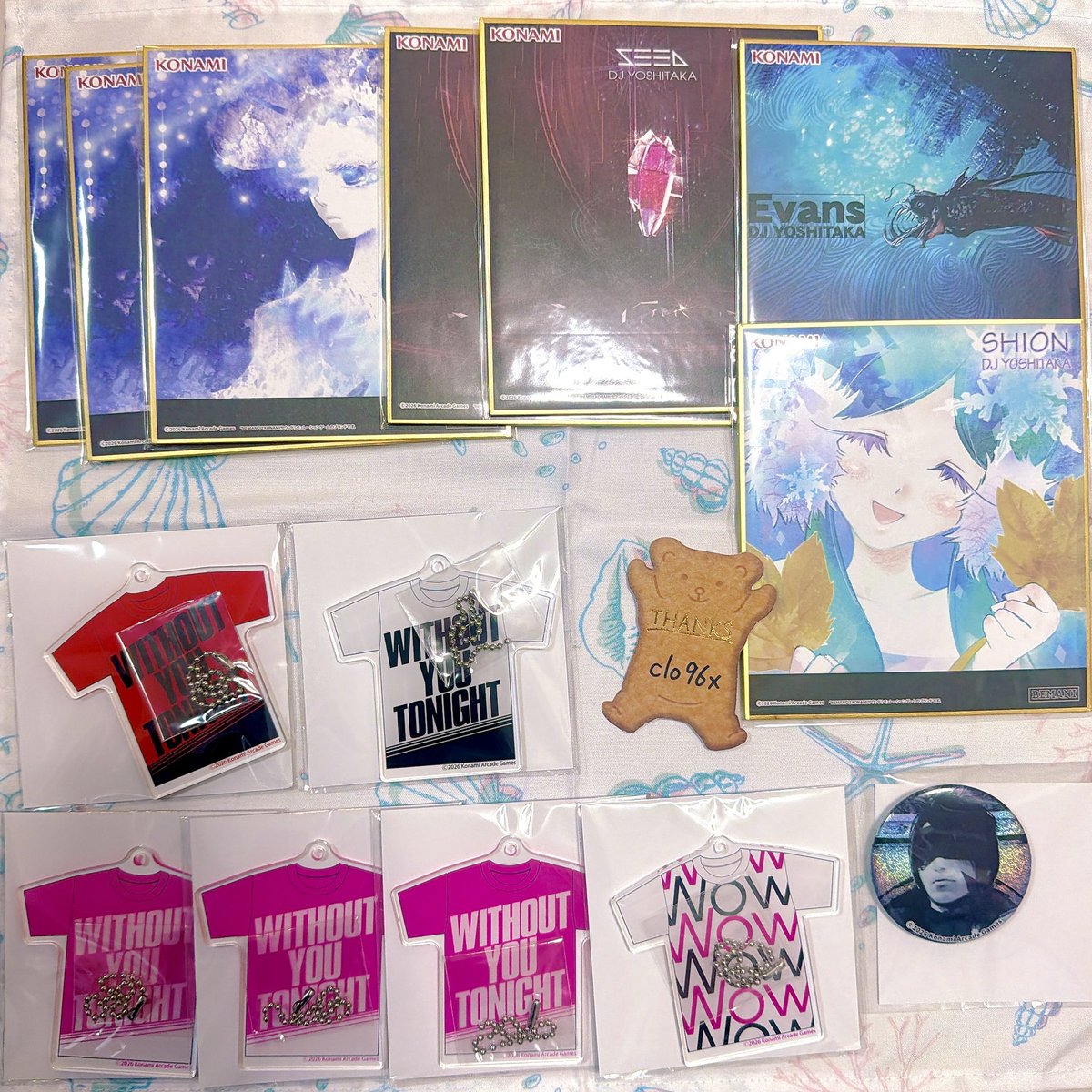 clo96x's tweet photo. 【交換/トレード】
KONAMI プレミアムくじ
BEMANI DAISUKI COLLECTION

【求】C-1 C-2 C-5 C-12
S賞（複数提供可）

【譲】写真参照

纏めて交換頂ける方を優先させて頂きます。
難しいとは思いますがよろしくお願いします。 https://t.co/6YQrOtMdg2