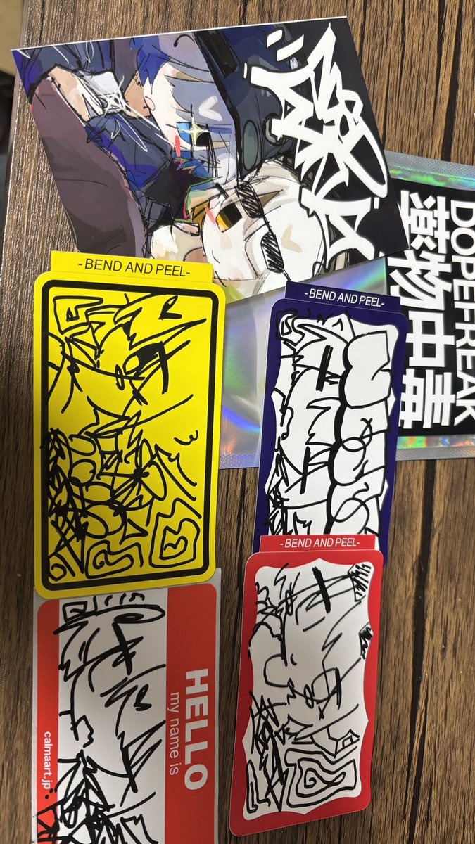 <a href="/1T_LSD/">VectaSpeed</a> 
VectaSpeedさんのステッカー届いた！
ポスカもステッカーも可愛すぎる、、、。また買います。