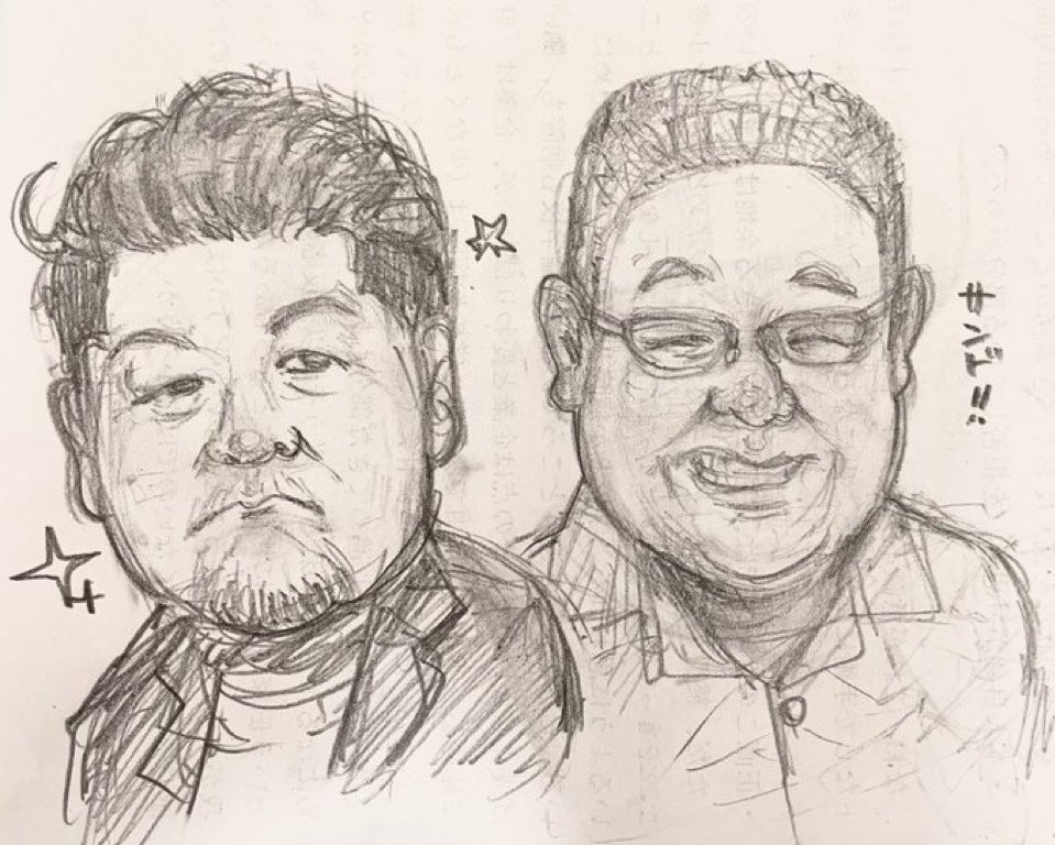 気まぐれ似顔絵大会！