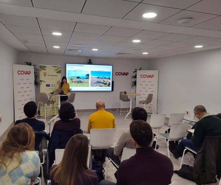 LScrubsnet's tweet photo. 🌿Jornada de transferencia del proyecto en el Valle de Los Pedroches(Córdoba), celebrada en @COVAP

Emilio De León @Covap, Vicente Rodríguez @UnivCordoba, André Oliveira @Uevora, Javier Alonso Ecohabitat, Lorena Gómez @IRNAS_CSIC y Gerardo Moreno @infouex
https://t.co/liMkS5x7Wd https://t.co/zxeiFQm15G