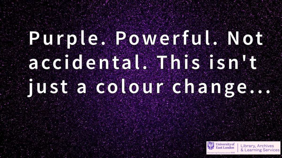 UEL Library tweet media