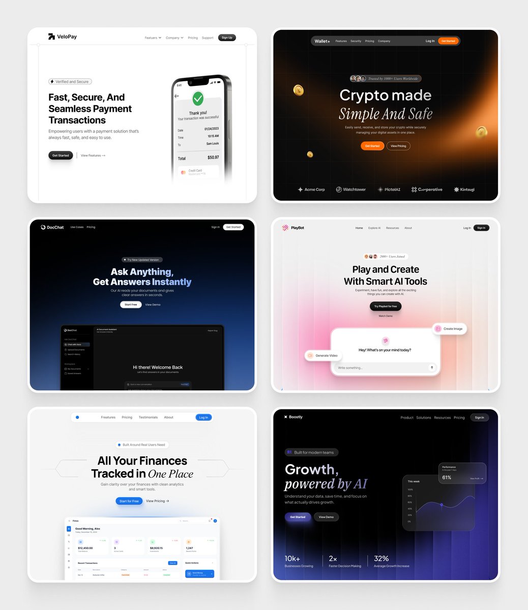Free Figma Drop 🚀

Giving 6 Best Hero Section for FREE ( one Figma file )

To get:

󠁯•󠁏󠁏 Like this post
󠁯•󠁏󠁏 Comment "Hero"
󠁯•󠁏󠁏 Follow me so i can dm you the file
󠁯•󠁏󠁏 Repost (optional)

Don't miss it. 😉