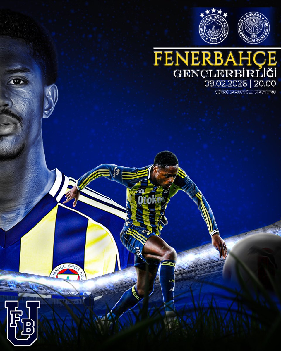 🏆 Trendyol Süper Lig
⚽️ Fenerbahçe - Gençlerbirliği 
🏟️ Şükrü Saracoğlu Stadyumu
🕖 20.00
#FBvGB
#FenerinMaçıVar