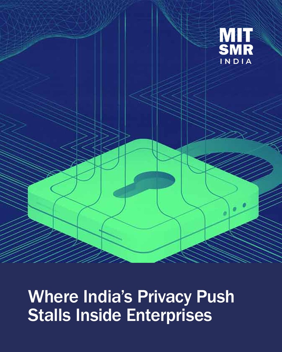 A new <a href="/MITSMRIndia/">MIT Sloan Management Review India</a> and IDfy study finds that large enterprises have built privacy frameworks and consent systems, but struggle to enforce them consistently across engineering, data workflows, and legacy technology.