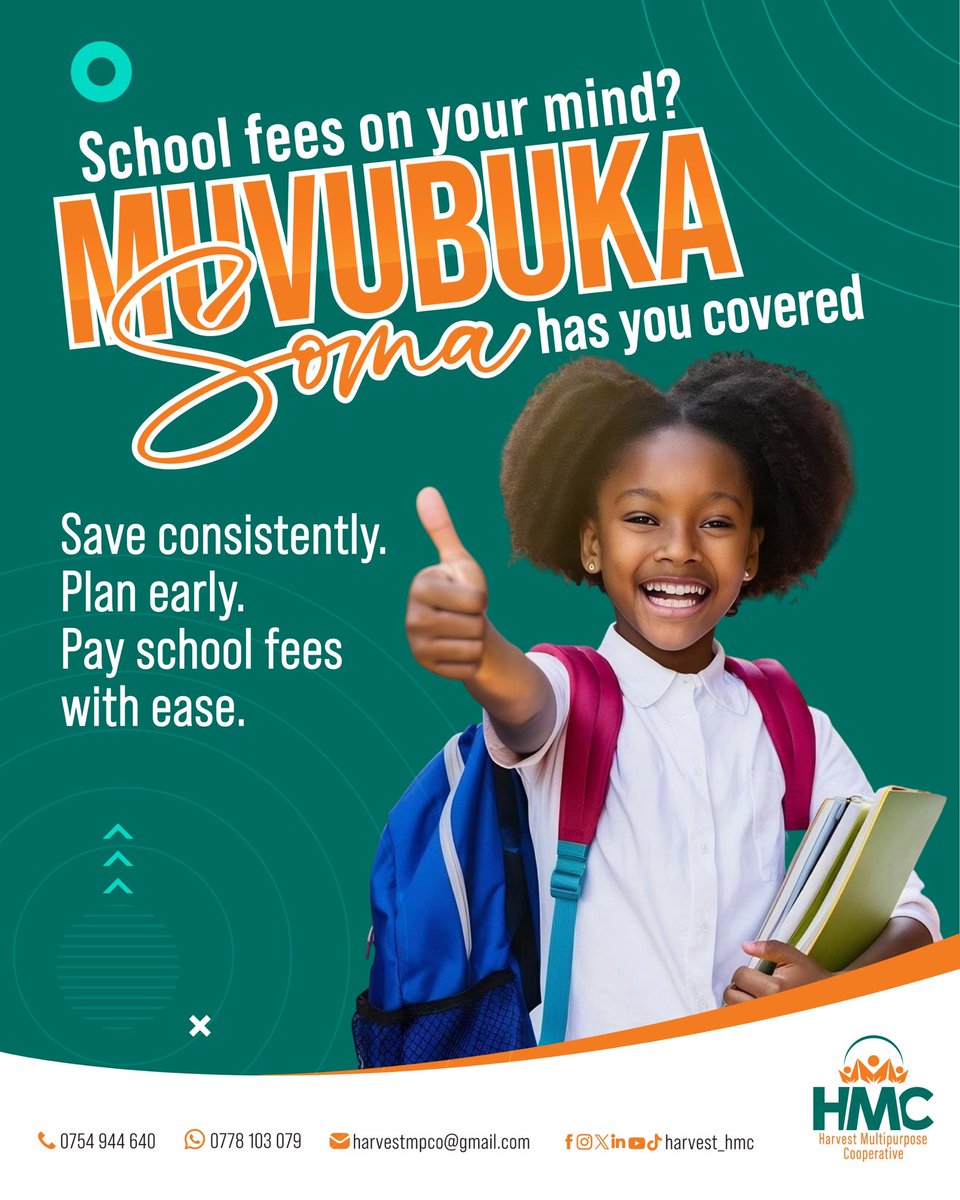 harvest_hmc's tweet photo. Don't stress this   #BackToSchoolSeason

#HMC #MuvubukaSoma 
#FinancialFreedomForGenerations 
#SignUpSaveBuyLand https://t.co/WZvDyHlCSl