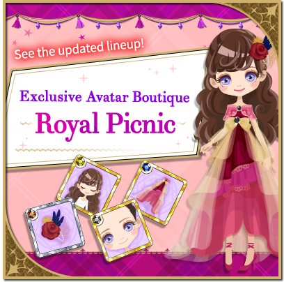 Dear Courtiers,
The Avatar Contest: Chivalrous Thieves is here! 🖤
Peek at the newly updated Royal Picnic Exclusive Avatar Boutique and steal the perfect look 😉✨

#VoltageInc #CoD #CourtofDarkness #Otome