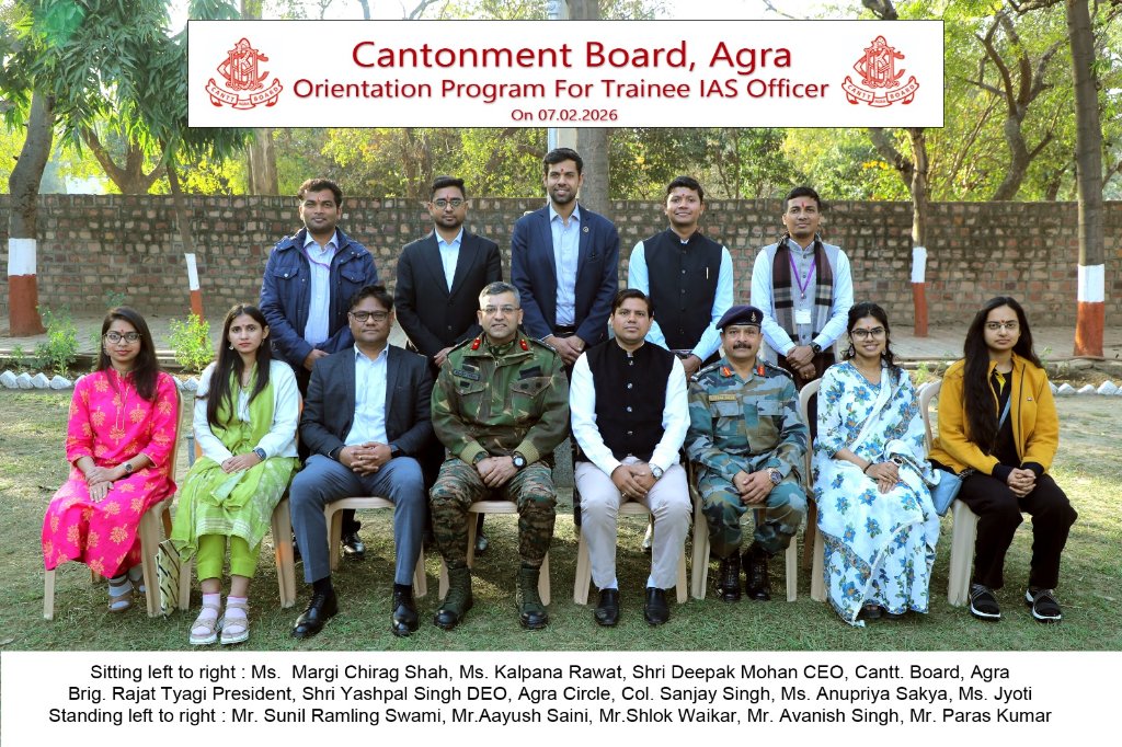 CANTONMENT BOARD AGRA tweet media