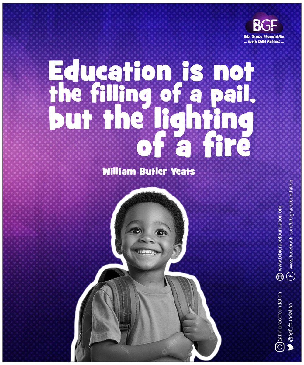 Yet, over 10 million children in Nigeria are still out of school (UNICEF).
At Bibi Grace Foundation, we are committed to igniting young minds,one child, one opportunity at a time. Because when a child learns, a future is unlocked. 📚