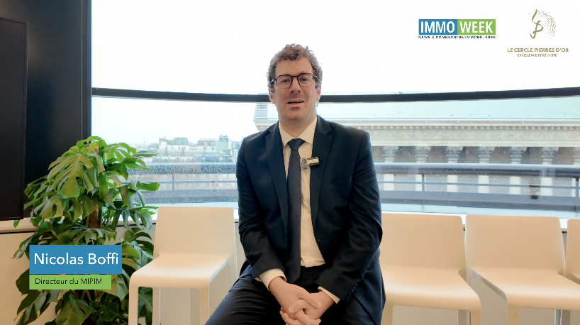 immoweek's tweet photo. C'est à l'occasion de la présentation de "M",  ancien grand magasin Aux Trois Quartiers, dans le 1er ardt de Paris, que le directeur du @mipim, @nicolas_boffi a présenté les grands temps forts de la 36ème édition du salon. Immoweek a tendu son micro...
>> https://t.co/z5F8JN0IJw https://t.co/aprENniNF8