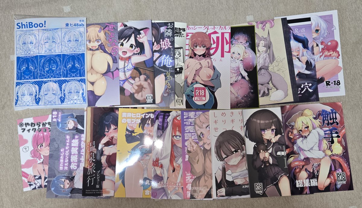 今更ながら冬コミの戦利品投稿 