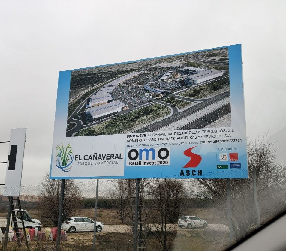 AVElCanaveral's tweet photo. ¡Llegó el momento! 😊
¡Ya tenemos cartel en la parcela del Parque de Medianas! 🚧
¡Pronto será una realidad!

#ParqueDeMedianas #Cañaveral #ObrasEnFebrero https://t.co/vBB3e3knVe
