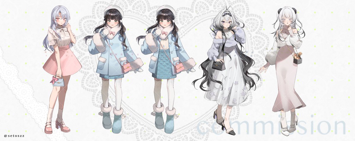 ✧*｡♡*｡･ﾟ♡･｡♡｡･ﾟ♡･*｡✧
#Commission