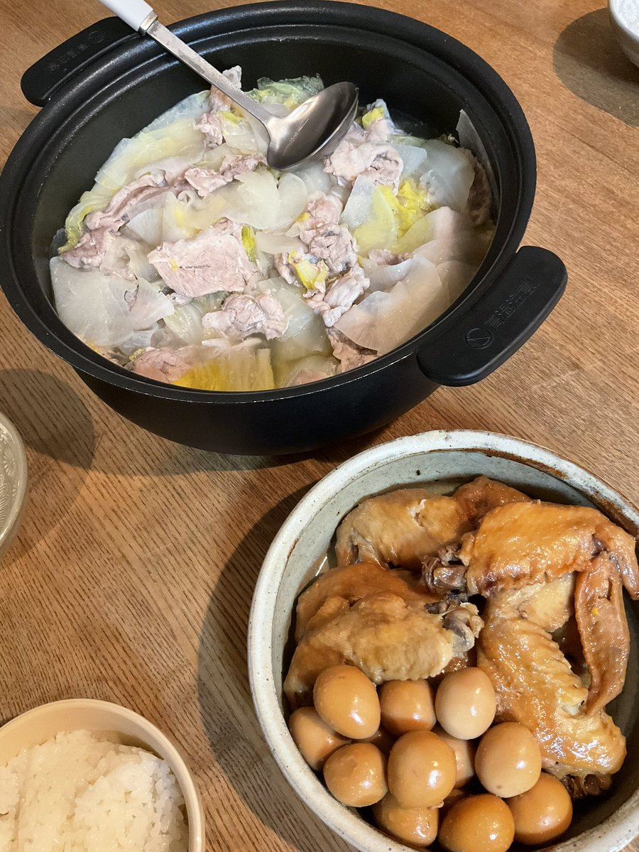 夕食🍽

私のお助け調味料で ほったらかし調理🍚

#まりっぺ飯