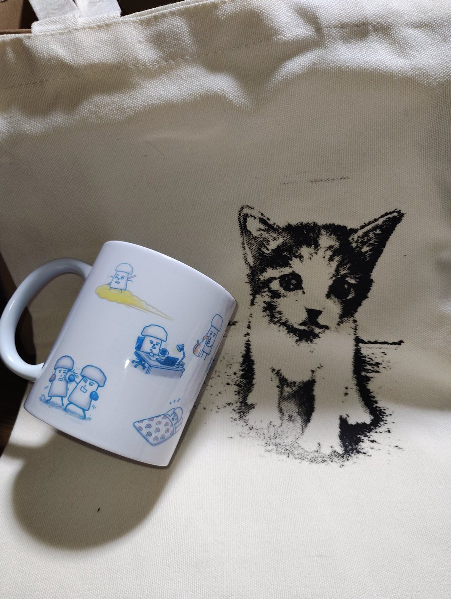 届きました!
セルゥさん（<a href="/cellbururu/">セルゥゥゥゥァァァァァ</a>）さんの日常セルゥさんマグとパヤパヤ無敵セルジオ悦子ちゃんトート😆✨💕
めんこい～無事に買えてホントに嬉しい良かった😆大事にします✨🙌