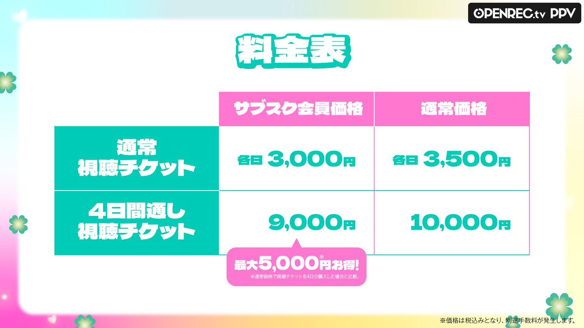 ⭐️【OPENRECにて生配信決定】⭐️ KAWAII LAB. 4th Anniversary