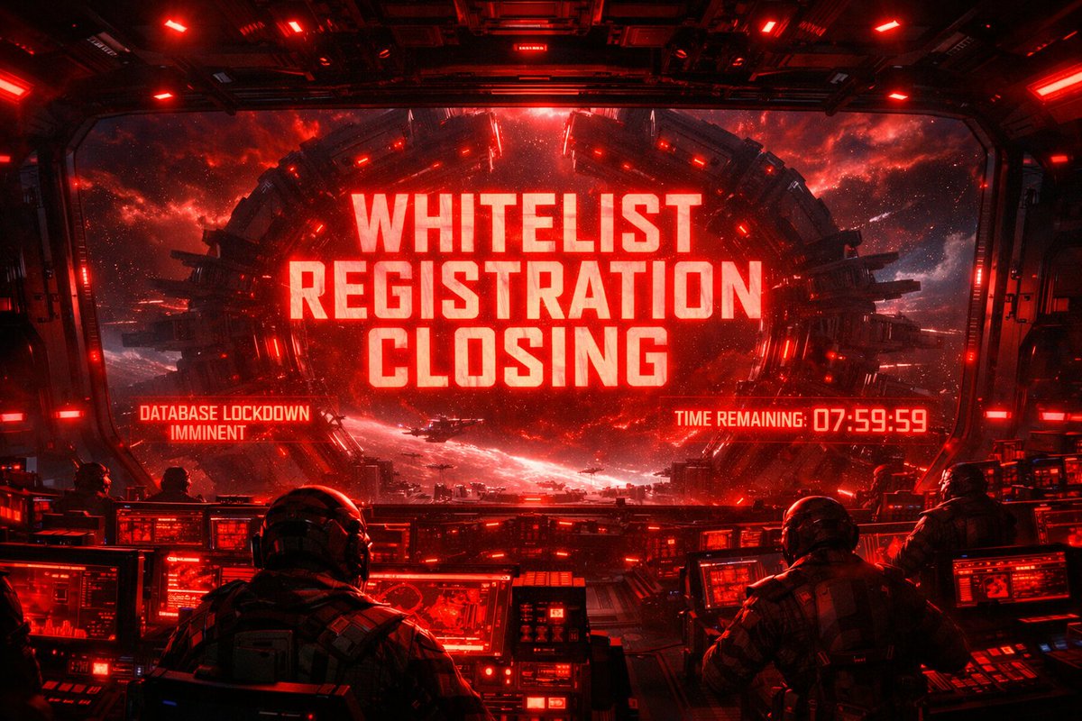 ⚠️ WHITELIST REGISTRATION CLOSING

Commanders, the Whitelist Database will remain open for less than 8 HOURS.This is the final window to verify or correct your status.

📡 VERIFY ALLOCATION➜ node.playorionwars.com

🛑 STATUS ERROR?
If your allocation is missing, open a Discord