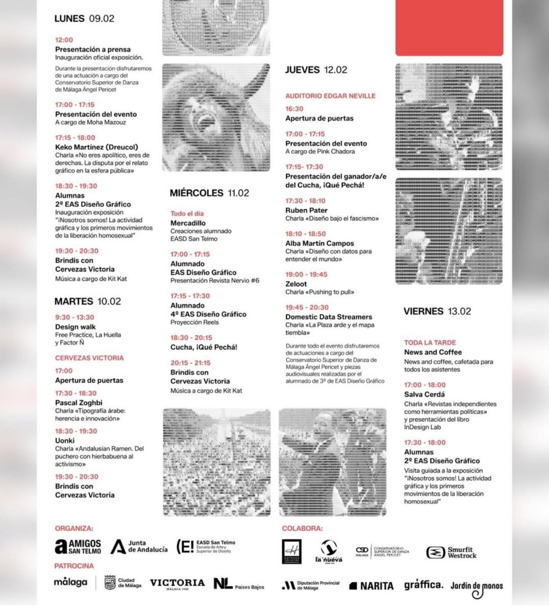 Hoy lunes participamos en la nueva edición de Telmodice, el Festival Internacional de Diseño Gráfico de la <a href="/EscuelaTelmo/">Escuela de Arte San Telmo</a> • proyecto de creación entre nuestro alumnado y el alumnado de diseño gráfico.

📸Juanra Carneros
#csdanzamalaga #malaga #danza #escueladeartessantelmo