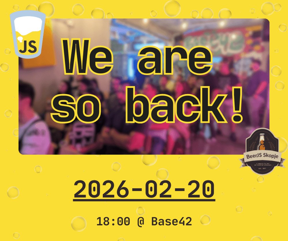 Beer.js Skopje tweet media