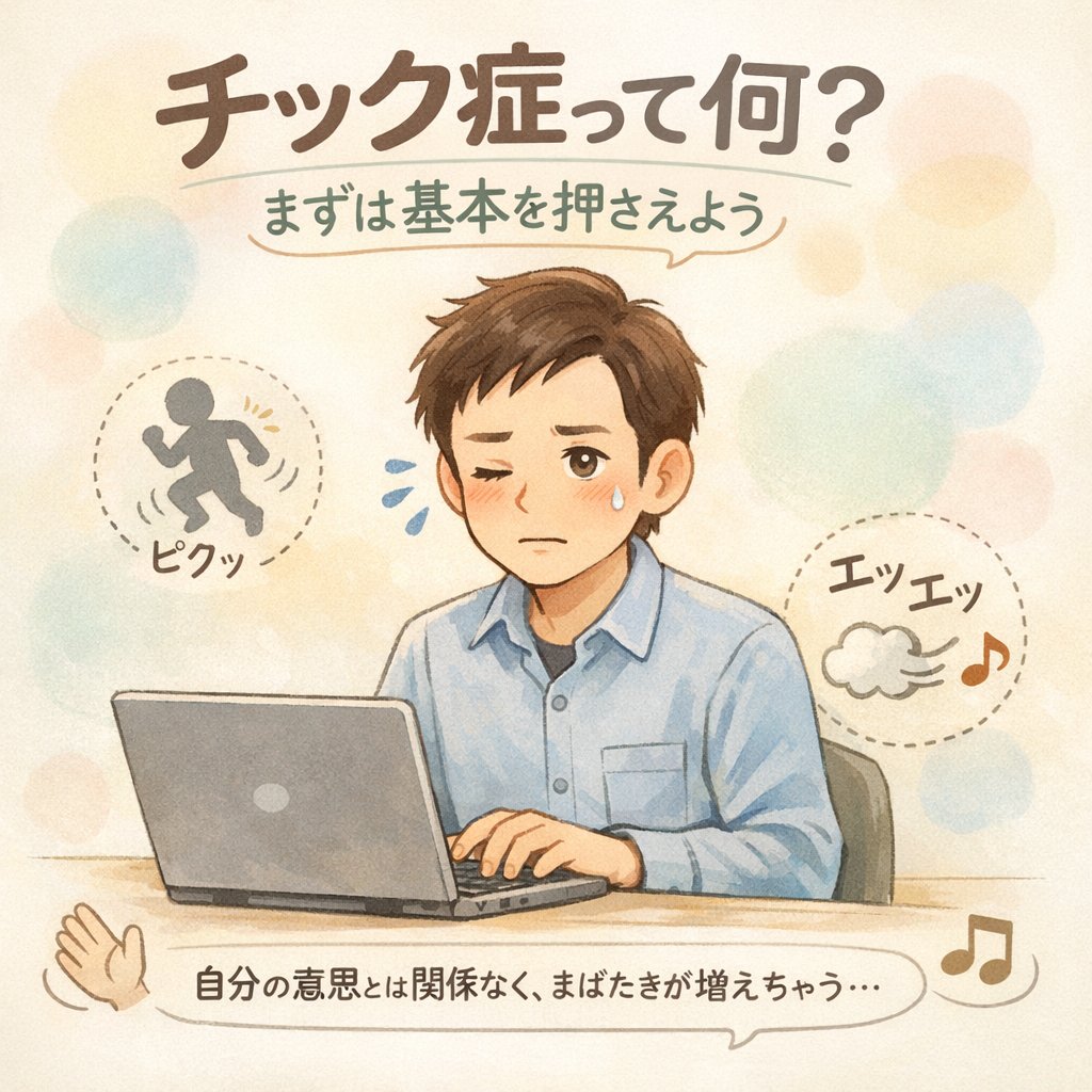 Empty_Box_C's tweet photo. チック症って何？ まずは基本を押さえよう
チック症とは、本人の意思とは関係なく、突然繰り返し出てしまう動作や声の症状のこと。例えば、まばたきが頻繁になったり、肩をすくめたり、咳払いやうなり声が出たりするんです。これを「運動チック」と「音声チック」に分けます。子供の頃に発症することが多く、全体の5〜20%の子供に見られるというデータがありますが、大人になってからも続くケースは少なくありません。特に男性の場合、30代頃に仕事のストレスで再燃する人もいますよ  。私のカウンセリング経験では、ITエンジニアの30代男性が「会議中にまばたきが増えて集中できない」と相談に来たことがありました。あなたも「これ、俺のことかも」と思ったなら、それは決して珍しいことじゃないんです。まずは、自分を責めないでくださいね。
#チック症状 #カウンセリング #まばたき #癖
