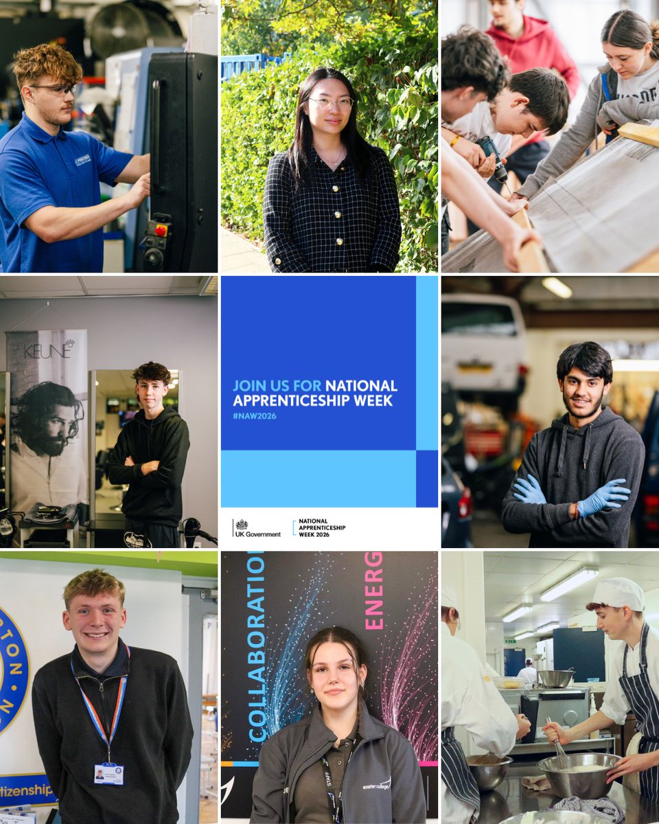 Exeter College Apprenticeships tweet media