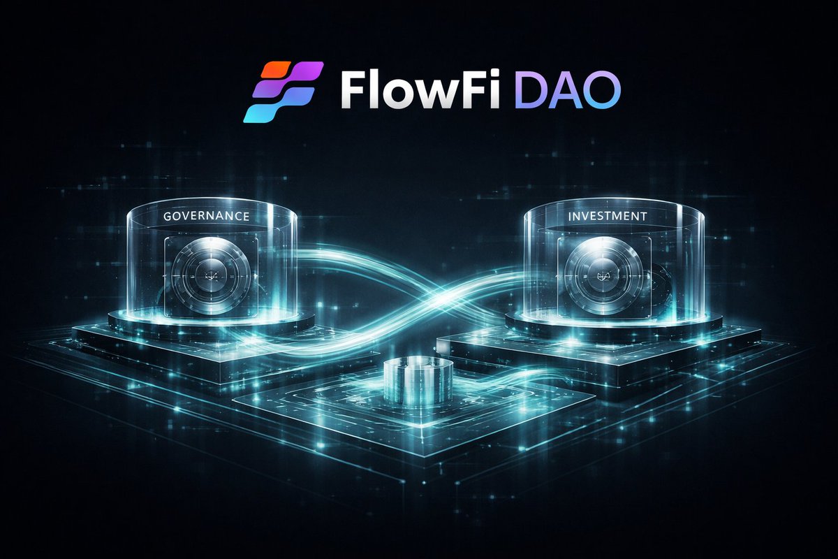 Official_Flowfi's tweet photo. Capital needs governance. 
Governance needs transparency. 
Transparency needs to be on-chain.
FlowFi DAO is building decentralized treasury &amp; investment governance on #ENI  designed for long-term capital, not short-term narratives. 🌊 https://t.co/BDcvEDOA0y