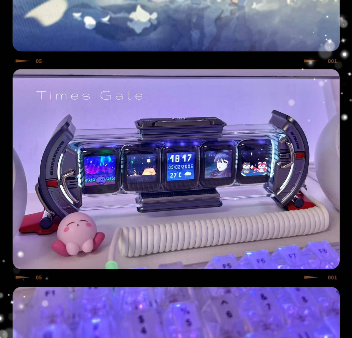 Divoom様からTimes Gateを ご提供いただきました🕑💫 個人的に前から気