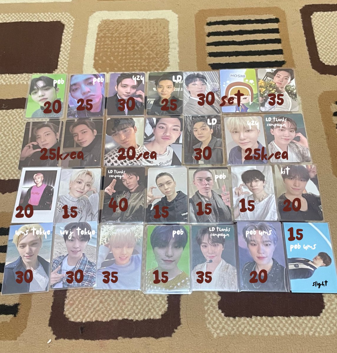 breathableee's tweet photo. ‼️ wts clearance sale seventeen‼️

✅take each
⚠️incl pack excl adm
🌻keep event w/dp
‼️ STRICTLY NOT for sensitive buyer‼️
📍dom bogor

t. want to sell pc photocard svt ina impick jeonghan cahol keychain https://t.co/EnSOxSDOVa