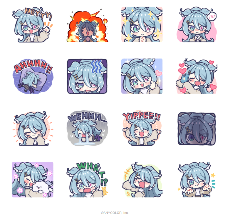 LINE STAMPS RELEASED!!!! YIPPEE!!!! ✨✨✨
【エリーラの日常】 LINEスタンプが発売しました！

Daily Elira LINE stamps are now on sale!!
Drawn by the amazing なじょ様(@/nazyorin)
可愛すぎますので毎日たくさん使ってください！

↓↓↓↓
store.line.me/stickershop/pr…