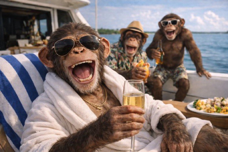 Not rushing. Not panicking.
Not trying to convince anyone either.

I’ve seen this pattern before.
When something already lives in language, it doesn’t need a roadmap.

Just handling monki business.

G5YdwbcsDdkpbenp4qVgGskYacofB9L627SHVr8Upump