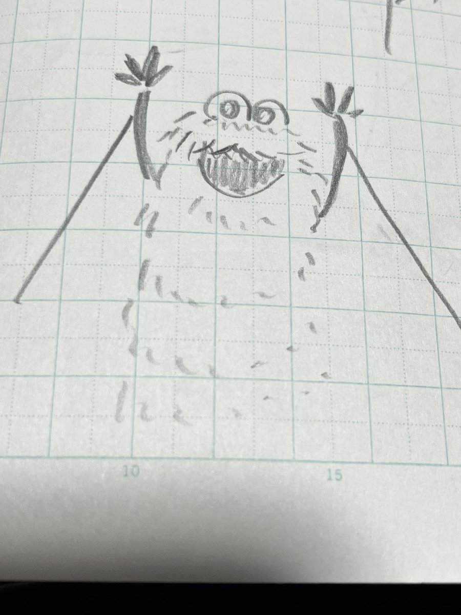 パペットスンスンを見ないで描いたらクッキーモンスターになった
鼻がなかった 