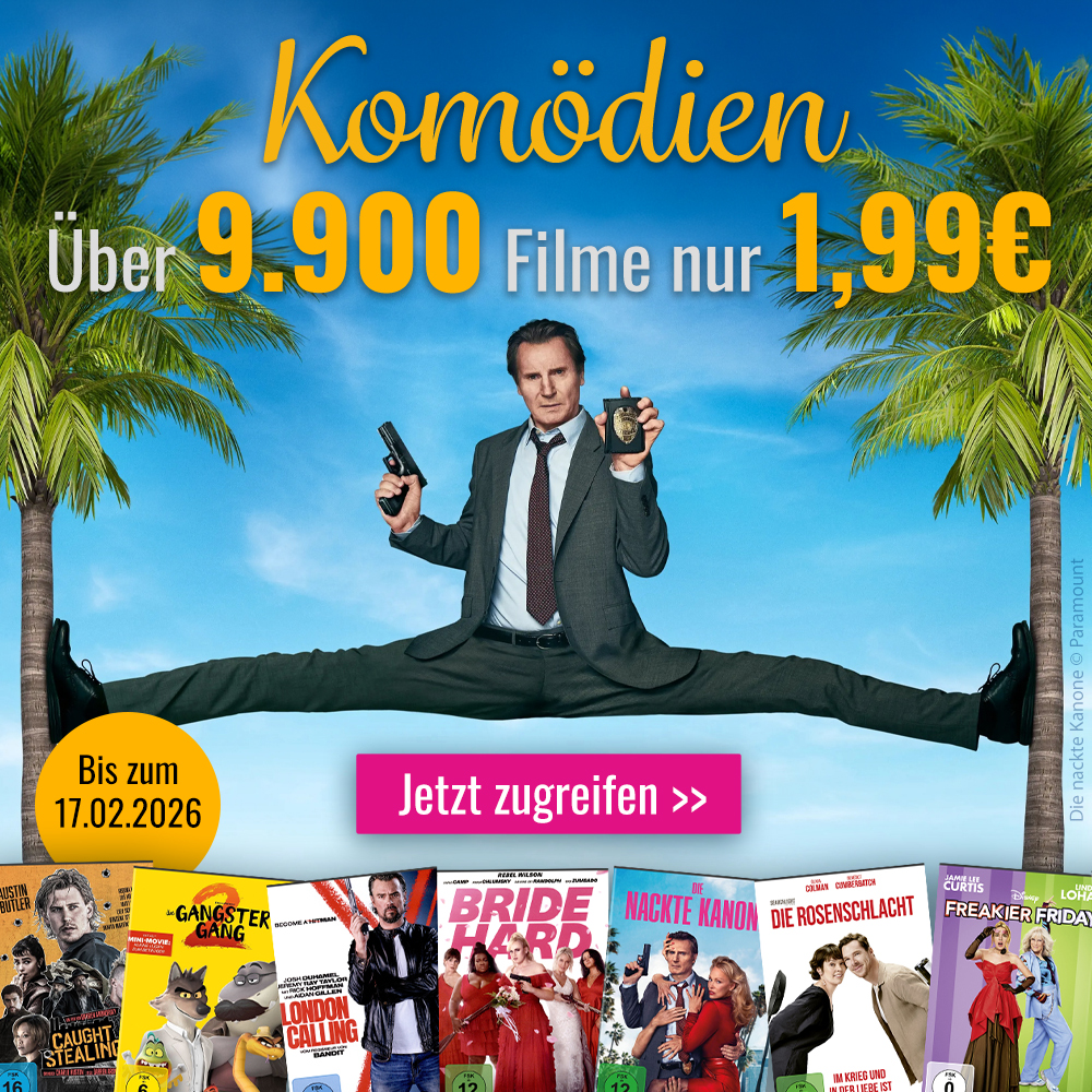 ✨ Bei hohen Preisen hört der Spaß auf. Deswegen senken wir diese Woche unsere Leihgebühren für alle Komödien auf 1,99 €: 9.900 Filme insgesamt. So steht der Heiterkeit definitiv nichts mehr im Weg. 👛🥳
Jetzt Rabatt sichern und sparen! ▶
verleihshop.de/index.html