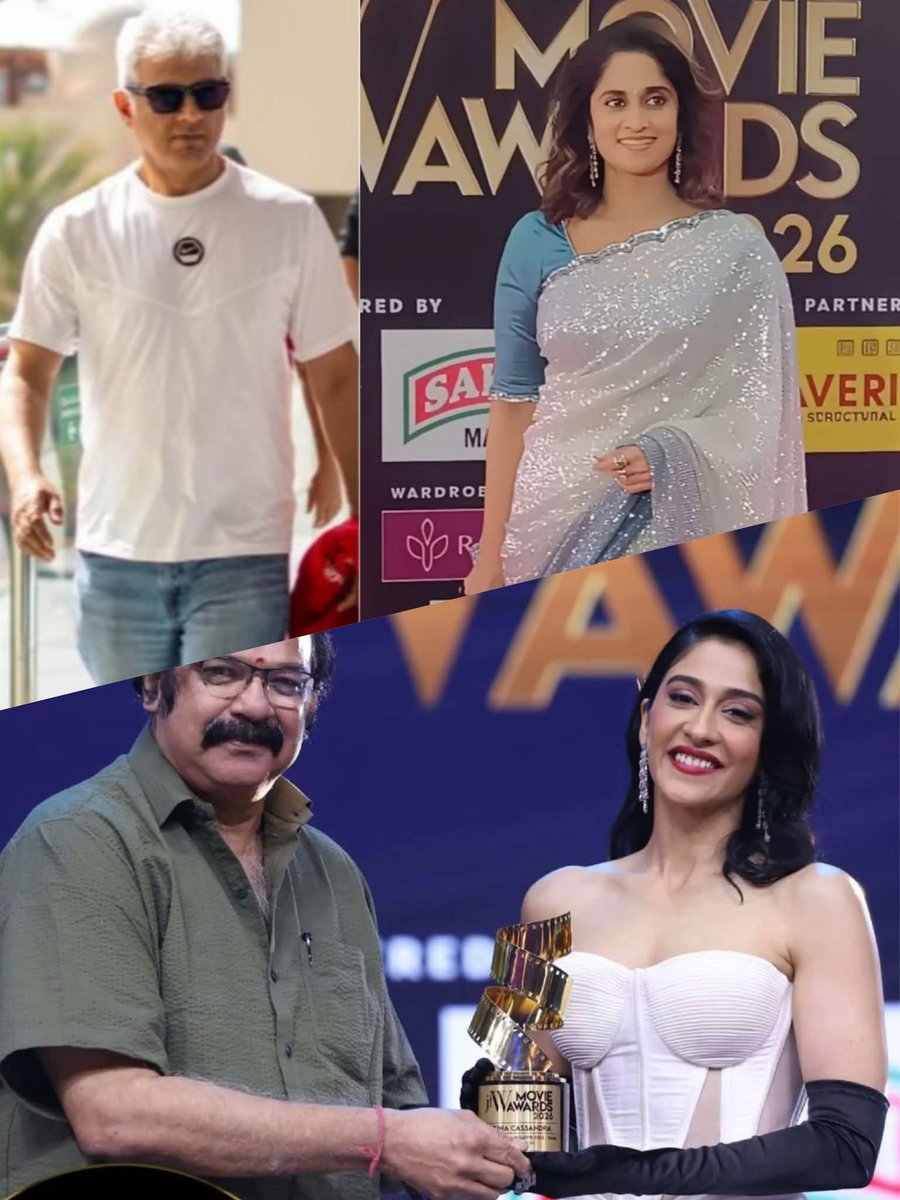 விடாமுயற்சி படத்திற்காக சிறந்த வில்லன் நடிகை JFW விருதை பெற்றார் ரெஜினா. Congratulations to Regina Cassandra ❤️🔥.

Note: -- JFW திரைப்பட விருதுகளின் சிவப்பு கம்பள வரவேற்பு நிகழ்ச்சியில் ஷாலினி மேடம், சிறந்த நடிகைக்கான விருதை சிம்ரன் மேடத்திற்கு வழங்குகிறார்.