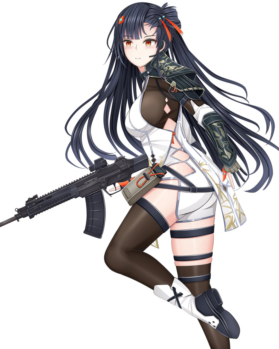 genius_1237to's tweet image. 瓊玖(ドールズフロントライン2)

銃部分の塗りは毎回試行錯誤の連続です
