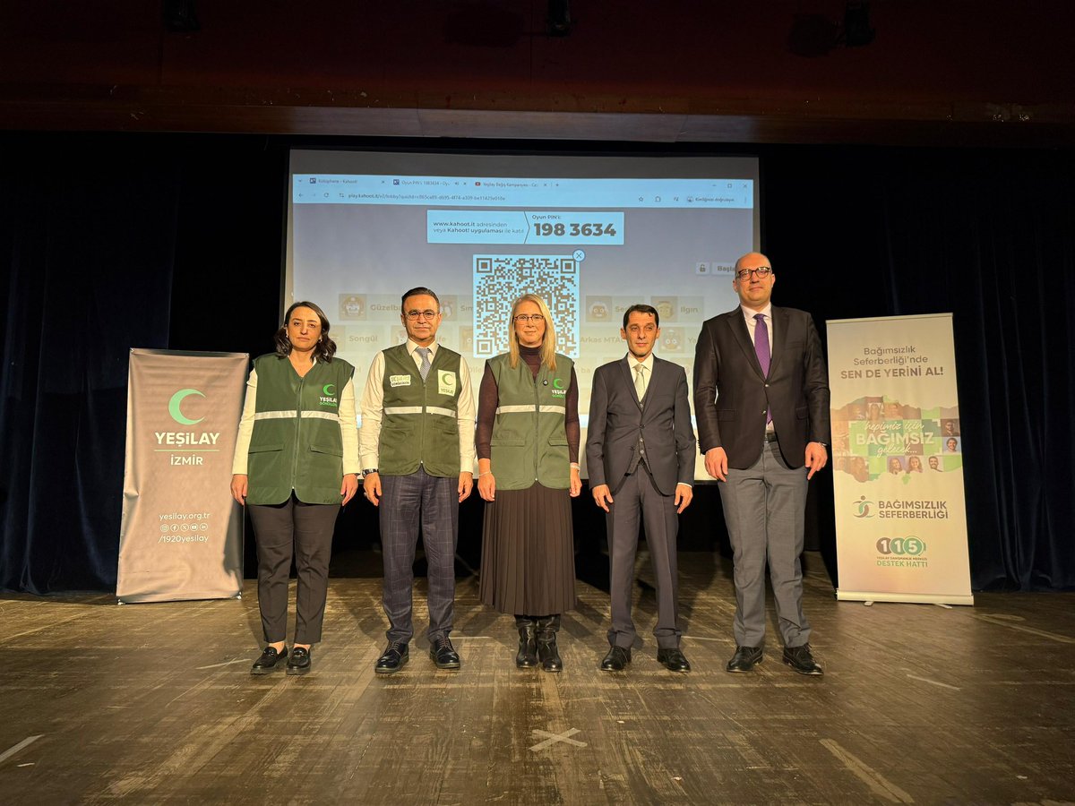 Yeşilay İzmir Şubemizin düzenlediği 9 Şubat Sigarayı Bırakma Günü programında, tam bağımsız bir gelecek için sözümüzü tazeledik.

Sayın Cumhurbaşkanımızın vurguladığı gibi: “Bağımlılıkla mücadele bir milli güvenlik meselesidir!”

Küresel tütün lobilerine ve gençlerimizi