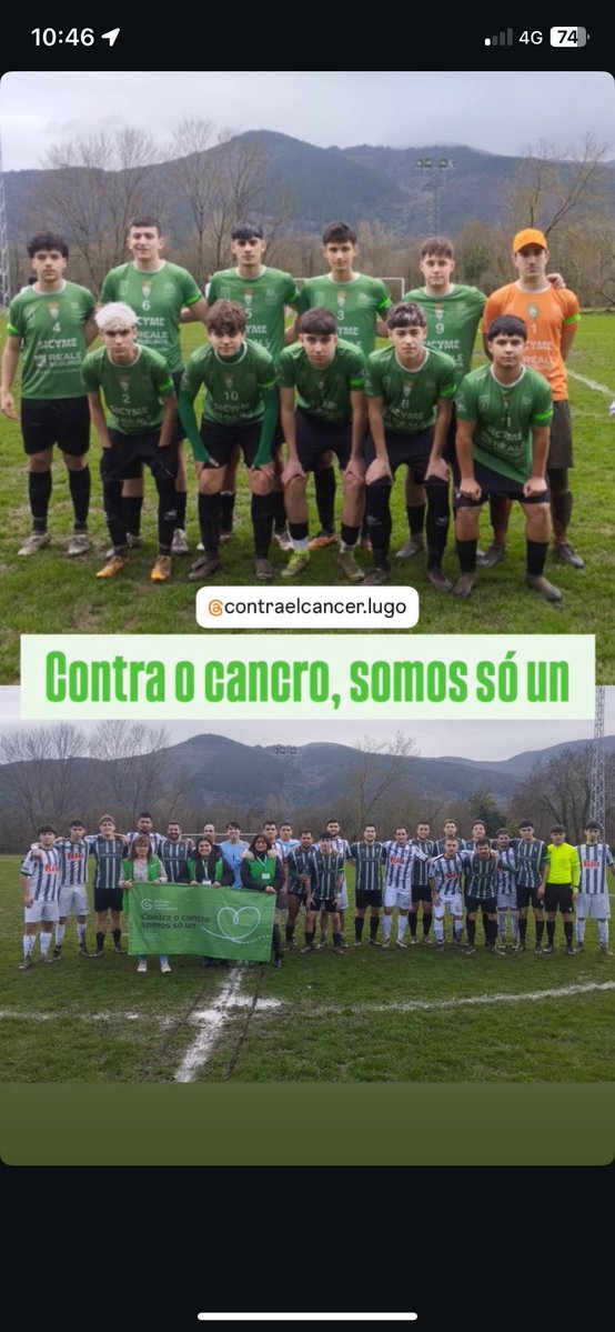 Contra o cancro, somos só un!

<a href="/ContraCancerLU/">Asociación Española Contra el Cáncer LUGO</a>