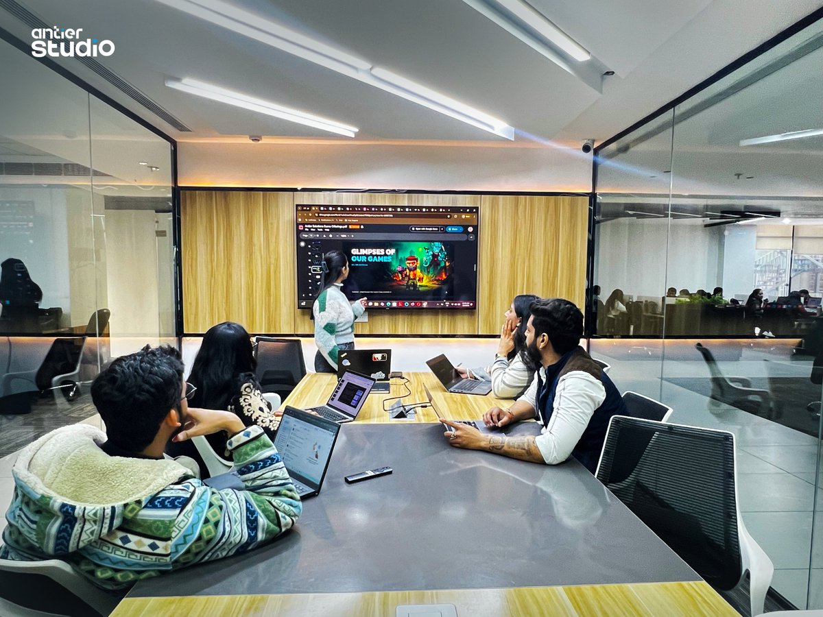 The week starts with purpose. 

At Antier Studio, Mondays are about syncing strategy, design, and tech turning raw ideas into digital experiences people actually engage with.

#AntierStudio #WeekStartsRight #TeamCollaboration